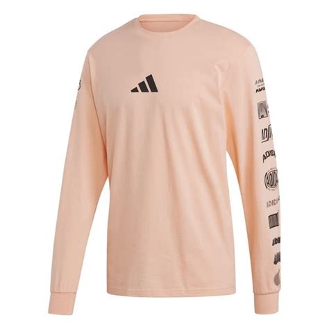 adidas shirt roze zwart|T.